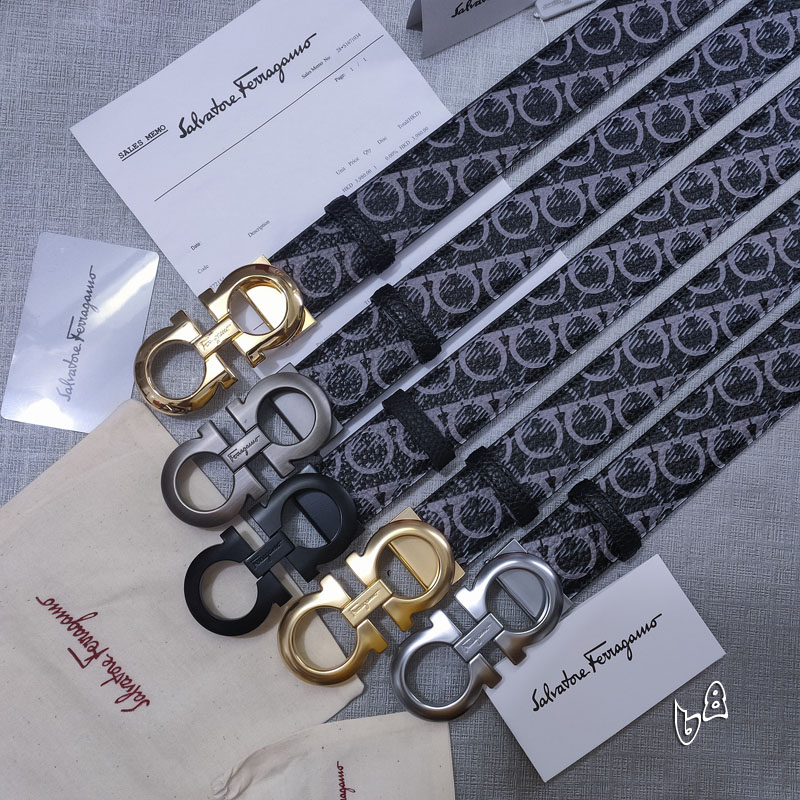 Ferragamo Belt 35mmX90-125cm lb01